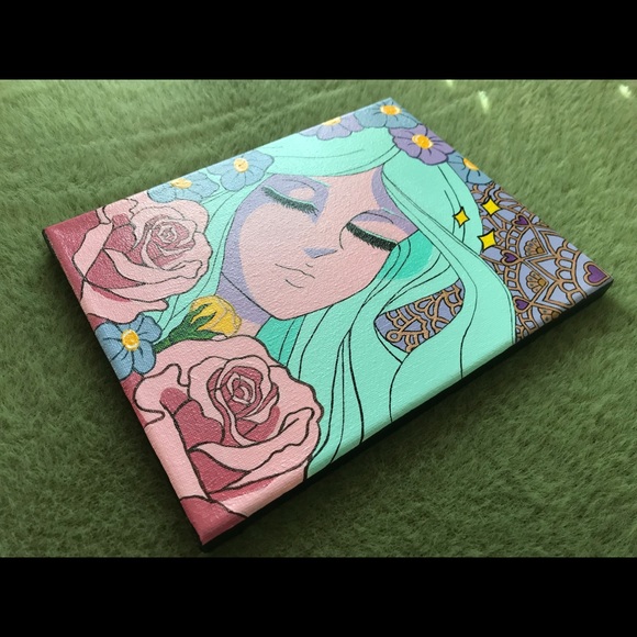 [ Original Painting ] retro anime aesthetic - Picture 6 of 10